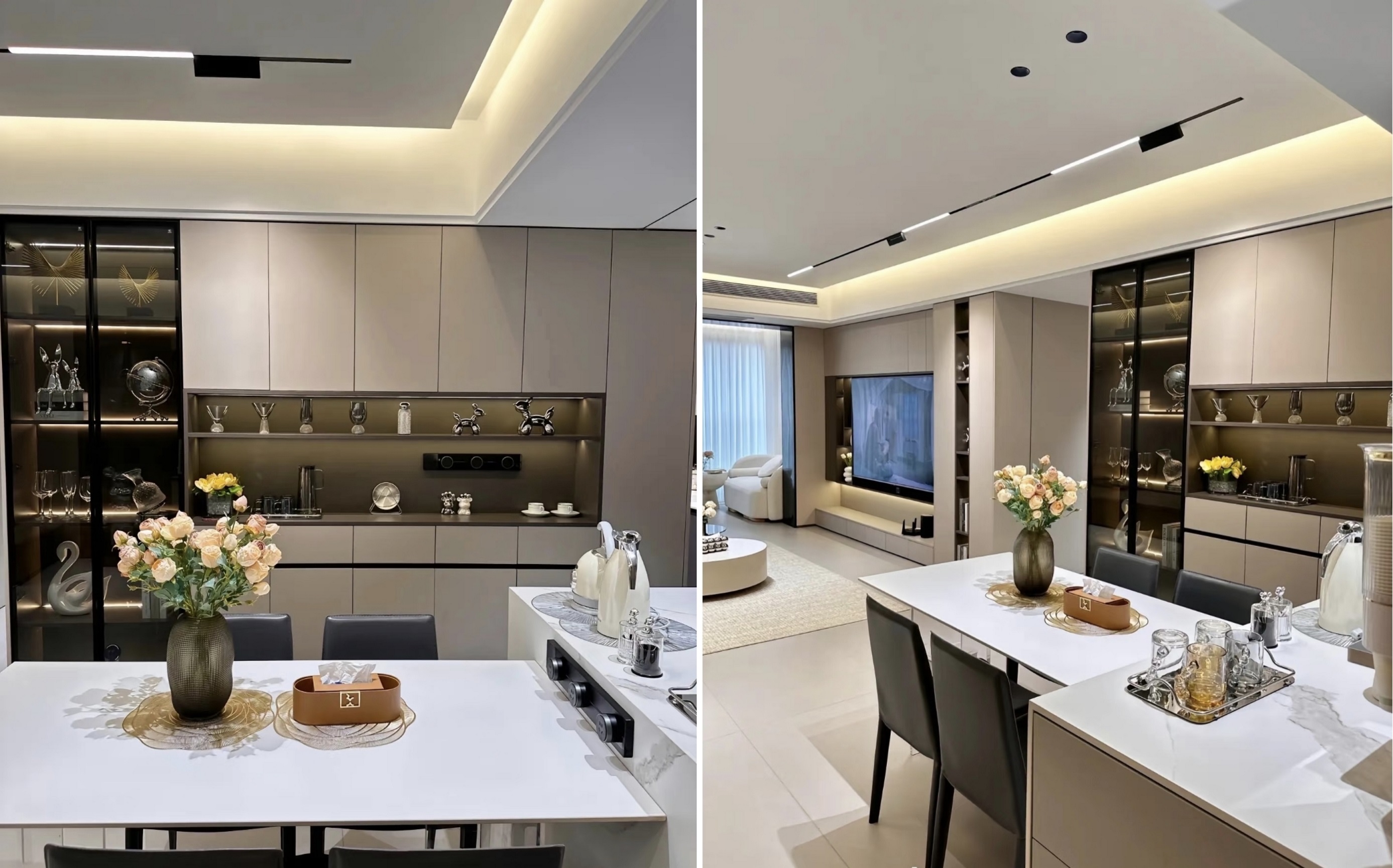 Omah sing cocog karo gaya minimalis modern